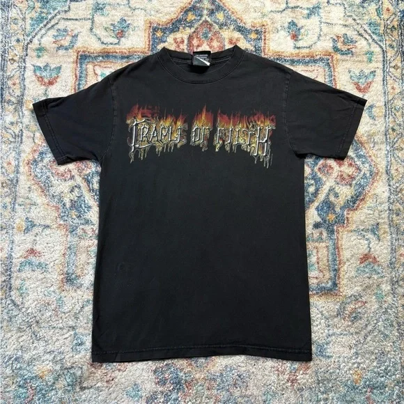 Vintage Cradle Of Filth Band T-shirt Medium - Picture 1 of 6